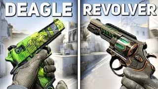 DEAGLE VS REVOLVER R8 — БИТВА ОРУЖИЙ В CS:GO
