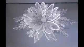 нежная ❄️ ЗИМНЯЯ  композиция  из КЛЕЕНКИ  / Winter composition