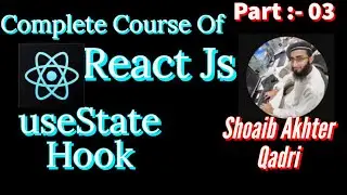 UseState Hook in React JS Part 3|| Complete Course of React in Urdu/Hindi|| #reactjscourse #reactjs