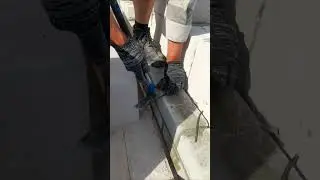 Жесткая перевязка облицовки с газоблоком. 