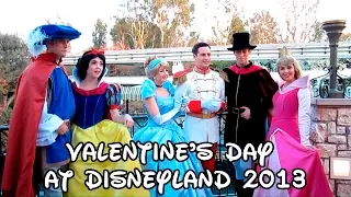 Valentine's Day at Disneyland 2013