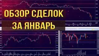 Обзор сделок за январь. На чем можно было заработать в 2022 году.