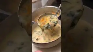 Terbiyeli Ispanak Çorbası 