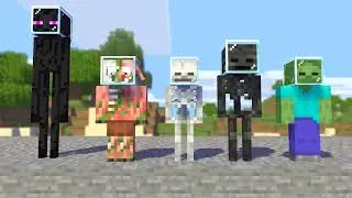 Monster School : Mermaid on Challenge | Story - Minecraft Animation