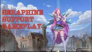 K/DA Seraphine Support Gameplay | LoL Wilf Rift