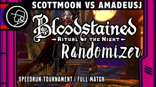 A NAIL-BITING Randomizer Speedrun Struggle! | ScottMoon vs AmadeusJ
