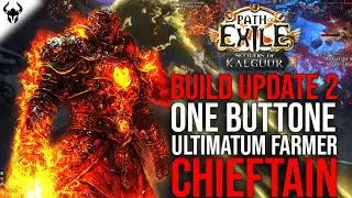 TAKE SHAPER BEAMS TO THE FACE! One Button Hellfire CWS Chieftain Build Update 2 | PoE 3.25 Settlers