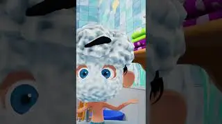 Волосы Я Мою  👨‍🦱👨‍🦱👨‍🦱  Купаемся в Ванной 🛀 Песенки Для Детей