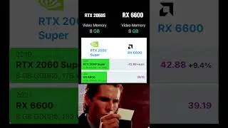RX 6600 or RTX 2060 SUPER 