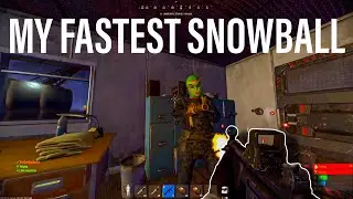 Fastest Snowball in My 5,000 Hours of Rust Console