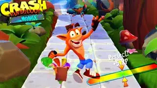Crash Bandicoot Mobile Gameplay #4 Frosty Nitrus Brio