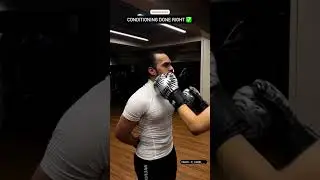 Conditioning done right! Chetan Singh with coach Kabir.