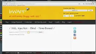 54  Time Based Blind SQL Injection