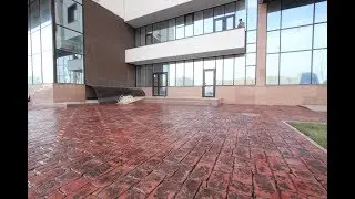 Как заливать бетон своими руками. Устройство дорожек из печатного бетона.