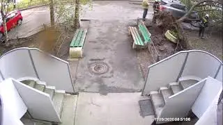 СТИХИЯ РАЗБУШЕВАЛАСЬ, УТРО, 10-й подъезд,  Камера6 10 20200911085024