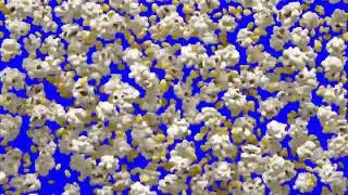 popcorn background effect green screen video 2022