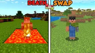 Death' Swap 💀 In Minecraft 😱 #shorts #youtube #minecraft #ytshorts