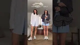 MILLENNIAL (1972-1995) or GEN-Z (1996-2012) 😱💗 Which outfit? Subscribe for #shorts #fashion