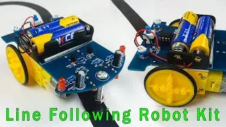 Line following Robot car kit assembly | Step by step guide