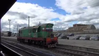 Отправление из Воркуты пассажирским поездом №309С Воркута-Адлер