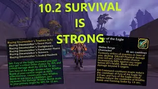 SURVIVAL HUNTER IS STRONG IN 10.2!! | Final Look!