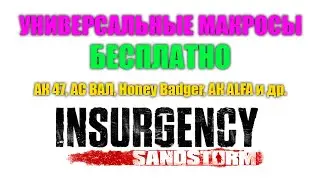 Insurgency: Sandstorm бесплатные макросы универсальные