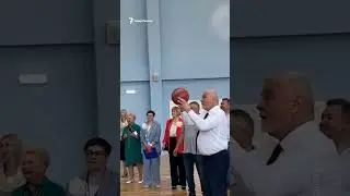 Глава Коми с 20-й попытки забросил баскетбольный мяч в кольцо | Север.Реалии