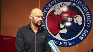 В центре рукопашного боя «Сечь» отметили воссоединение Крыма с Россией.