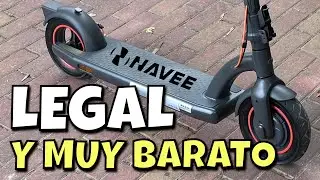 Un PATINETE eléctrico MUY BARATO y totalmente LEGAL | Navee N20