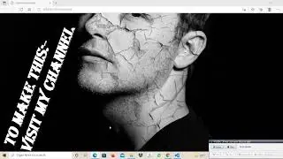 How to Make Realistic Cracked Skin Portrait in Html & CSS | CSS Tutorial