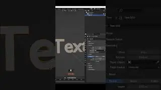 Blender tips & tricks I use text in blender I text apply in blender -mds design 