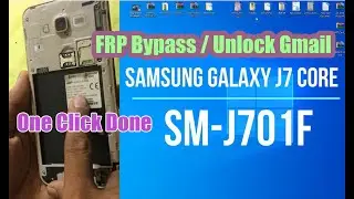 SAMSUNG ||  SM-J701F | Samsung Galaxy J7 Nxt || FRP Bypass || Google Account Unlock ONE Click DONE