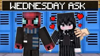FAKİR YENİ GELEN WEDNESDAY AŞIK OLDU! 🥰- Minecraft
