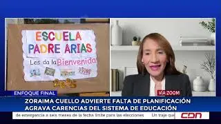 Zoraima Cuello warns that a lack of planning is exacerbating the shortcomings of the education sy...