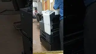 Konica Minolta 367 Installation