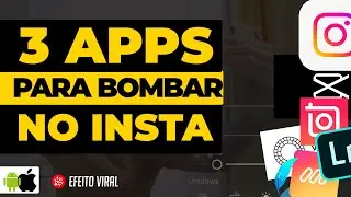 APLICATIVOS de FOTOS e VÍDEOS para Instagram -  3 APPS QUE VOCÊ PRECISA TER