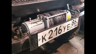 Установка лебёдки на УАЗ 3153 