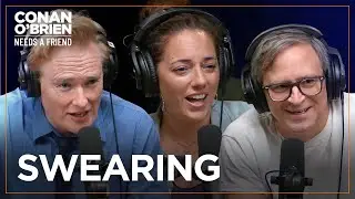 Sona Teaches Conan & Gourley Turkish Swear Words | Conan O'Brien Needs A Friend