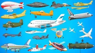 Types of Airplanes| Aircraft| Aeroplanes| Air Transportation| Sea Plane|Airbus #english #airplane