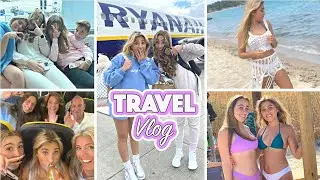 My Greece Travel VLOG! We landed in a storm! | Rosie McClelland