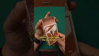 Magic trick built into a Playing Card box?