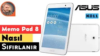 Asus MeMO Pad 8 Tablet (K011) nasıl sıfırlanır. How to reset Asus Memo Pad K011 hard reset