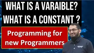 What is a Variable? What is a constant? Programming Tutorial for New Programmers