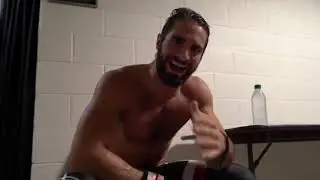Seth Rollins backstage interview