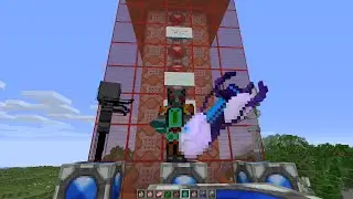 Портальная пушка в minecraft одной командой + ресурспак