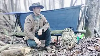 Bushcraft Overnight Shelter!