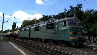 18.07.2023. (Зелёная 'ЭСка' со звездой). 'ВЛ80С-841' с грузом.