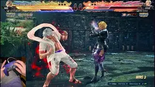 Tekken 8 - Nina Gold Matches (with DualShock 5 Inputs) - October 2024 | 24