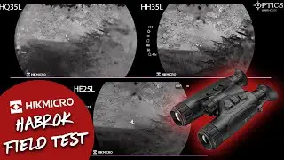 HIKMICRO Habrok Multi-Spectrum Thermal Binoculars Range Comparison Field Test