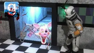 Gmod CRAWLING MANGLE vs SECURITY GUARD (Garry's Mod Sandbox Mini-Game)
